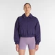 Жіноча фіолетова куртка New Balance Woven Bomber Jacket 40 (L) (WJ61D8YXBOY) - зображення 1