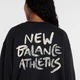 Женский черный світшот New Balance Visibly Loved Crew 42 (XL) (WT61M9CCBK) - изображение 4