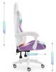 Кресло геймерское компьютерное Hell's Rainbow Onix (5904172376114) - изображение 10