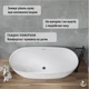 Ванна акриловая Helmken Lila 180х81.5 см 31660280 - изображение 5