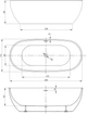 Ванна акриловая Helmken Lila 180х81.5 см 31660280 - изображение 13