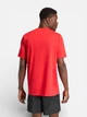 Футболка длинная мужская Adidas For The Long Run Graphic KS8547 XL Красная с принтом (4068818738665) - изображение 2