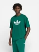 Футболка хлопковая длинная мужская Adidas Originals Adicolor Trefoil KE0900 L Зеленая (4068805060397) - изображение 1