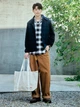 Куртка демисезонная с капюшоном мужская Uniqlo 869943152 L Синяя (1159853070) - изображение 11