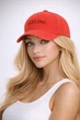 Молодежная кепка с вышивкой CLN One-size 54-57см Красный - изображение 1