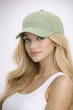 Молодежная кепка с вышивкой CLN One-size 54-57см Фисташковый - изображение 1