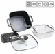 Каструля-фритюрниця Kamille KM-4218 4 л з кошиком і кришкою - зображення 7
