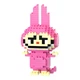Детский конструктор LABUBU Pink 3D, 150 элементов, Розовый, от 10 лет - изображение 2