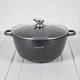 Каструля Kamille KM-4484 22 л з мармуровим покриттям індукція - зображення 1