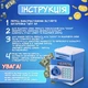 Электронная копилка-сейф для детей, СИНЯЯ, Банкомат с кодовым замком и купюроприемником - изображение 6