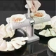 Машинка для вареников и пельменей Dumpling Mold, ручная пресс-форма, быстрая и аккуратная лепка - изображение 8