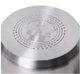 Каструля Kamille KM-5624S 6.5 л з нержавіючої сталі з кришкою - зображення 6