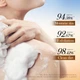 Мило-скраб для обличчя та тіла з екстрактом вівса SADOER Oat Scrub Exfoliating Cleaning Soap, 100 г - изображение 3