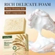Мило-скраб для обличчя та тіла з екстрактом вівса SADOER Oat Scrub Exfoliating Cleaning Soap, 100 г - изображение 4