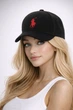 Молодежная кепка Поло (Polo) One-size 54-57см Черный с красным - изображение 1