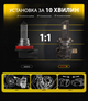 Лампы Pulso ВO-H7/LED-chips Flip chip/9-16 В/2х50 Вт/6000 лм/6500K (VO-H7) - изображение 6