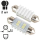 Лампа Pulso софитная LED SV8.5 T11x36mm 4 SMD-5730 9-18v 90Lm 2 шт (LP-64036) - изображение 3