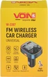 FM-трансмиттер Voin W-3387, 12-24V 1 USB QC3.0, PD 18W, BT5.0, Hands free, вольтметр - изображение 4
