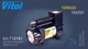 Автокомпресор Vitol Торнадо КА-Т12181 150 psi 15 A 40 л ліхтар прикурювач перехідник на клеми шланг 3.0 м (КА-Т12181) - зображення 4