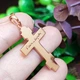 Крестик Xuping Jewelry длина 4см на цепочку до 5мм медицинское золото позолота 18К к292 - изображение 3