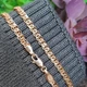 Цепочка Xuping Jewelry 3.5мм 60см медицинское золото позолота 18К нонна ц783 - изображение 1