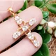 Крестик Xuping Jewelry длина 3.6см медицинское золото позолота 18К к187 - изображение 2