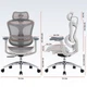 Игровое кресло Sihoo DORO C300L Mesh White (DORO-C300L-A3-102) - изображение 13