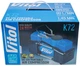 Автокомпресор Vitol К-72 150 psi 25 А 90 л 2 циліндра шланг 5 м з дефлятором клеми (К-72) - зображення 14