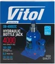 Домкрат гідравлічний пляшковий Vitol 4 т двоциліндровий 160-390 мм 6.7 кг (TF0402) - зображення 9