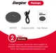 Зарядний пристрій Energizer WCP107 Wireless QI 15W Black (WCP107) - зображення 4