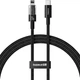 USB кабель Type-C на Lightning для iPhone Baseus Gem Fast-Charging Data Cable (20W, 2m, 480 Mbps). Black - зображення 1