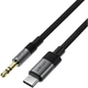 Кабель Acefast J11 Type-C to 3.5 mm 15cm audio converter Black (6974316285274) - зображення 2