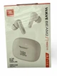 Бездротові Навушники з мікрофоном та шумоподавленням JBL Wave Beam2 ANC ENC Pure Bass Smart Ambient для iPhone Android Bluetooth 5.3 Type-C Зарядка Сенсорне керування LED Зарядний ке White - зображення 3