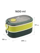 Ланчбокс KITE 1600 мл зелений подвійний з наповненням (K25-1181-3) 4063276259769 - зображення 2