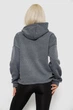 Худи женский с капюшоном на флисе серый 257R335 Ager S-L - изображение 4