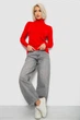 Гольф женский однотонный, цвет красный, L-XL, 204R921 - изображение 2