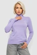 Гольф женский однотонный, цвет сиреневый, L-XL, 204R921 - изображение 1