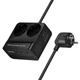 Мережевий подовжувач Hoco AC27 Descanso 2500W PD30W+QC3.0 (2xAC+1xUSB+2xType-C) 2м - зображення 1