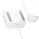 Мережевий подовжувач Hoco AC27 Descanso 2500W PD30W+QC3.0 (2xAC+1xUSB+2xType-C) 2м - зображення 3
