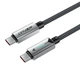 Кабель з індикатором AceFast C19-03 Type-C на Type-C 60W 1.2м - зображення 3
