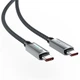 Кабель з індикатором AceFast C19-03 Type-C на Type-C 60W 1.2м - зображення 4