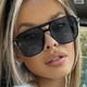 Солнцезащитные очки No Brand авиатор Pilot черные - изображение 1