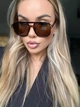Солнцезащитные очки No Brand авиатор Pilot леопардовые коричневые - изображение 2