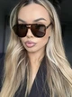 Солнцезащитные очки No Brand авиатор Pilot леопардовые коричневые - изображение 3