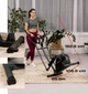 Эллиптический тренажер Орбитрек магнитный Orbi-trek Hop-Sport HS-003C Focus до 120 кг Черный - изображение 11