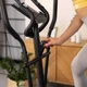 Эллиптический тренажер Орбитрек магнитный Orbi-trek Hop-Sport HS-003C Focus до 120 кг Черный с золотым - изображение 6
