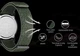 Военные тактические часы North Edge для военнослужащих с компасом, шагомером и влагозащитой 5 ATM Зеленый - изображение 13