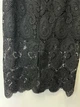 Женский костюм макраме с кофтой и юбкой на резинке TELL MKTL5274/1407 - 42, Чорний - изображение 7
