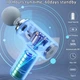 Портативный массажер 6 скоростей mini Massage Gun Black MG-203 для расслабления мышц - зображення 5