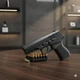 Стартовый пистолет SUR STRM black (Beretta Px4 Storm) + 25 холостых патронов - изображение 4